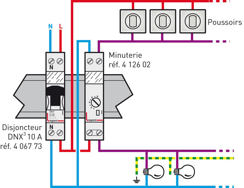 Legrand 412602 REX 800 16A